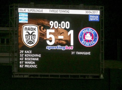 Μία ιστορία για το ΠΑΟΚ-Κέρκυρα 5-1