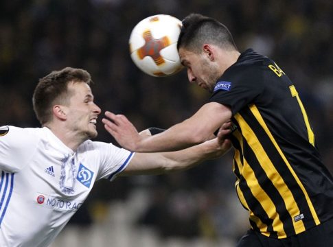 LIVE : ΑΕΚ – Ντιναμό Κιέβου 1-1