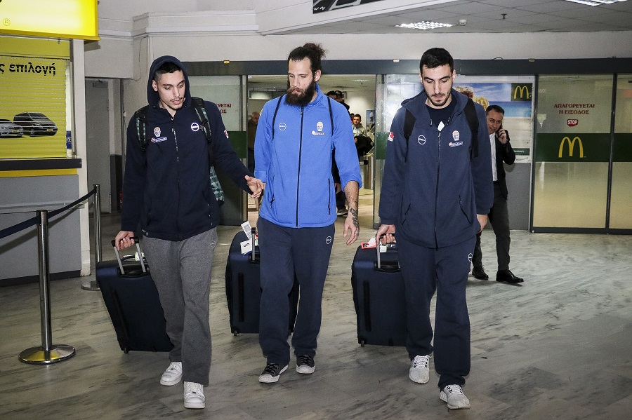 Εθνική ομάδα : Έφτασε στην Κρήτη