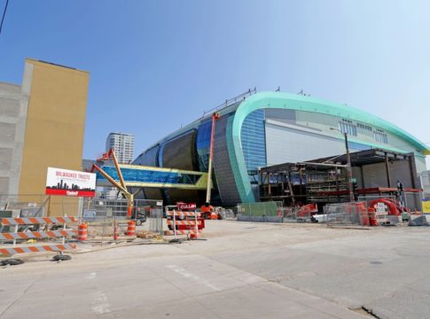 Η θέα από το νέο γήπεδο των Μπακς εντυπωσιάζει (pic)