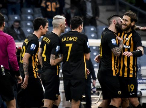 ΠΑΟΚ – ΑΕΚ : Η ενδεκάδα της ΑΕΚ