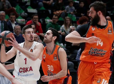 Βαλένθια – ΤΣΣΚΑ Μόσχας 103-99