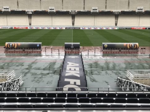 ΑΕΚ : Έτοιμο το ΟΑΚΑ για το παιχνίδι με την Ντιναμό Κιέβου