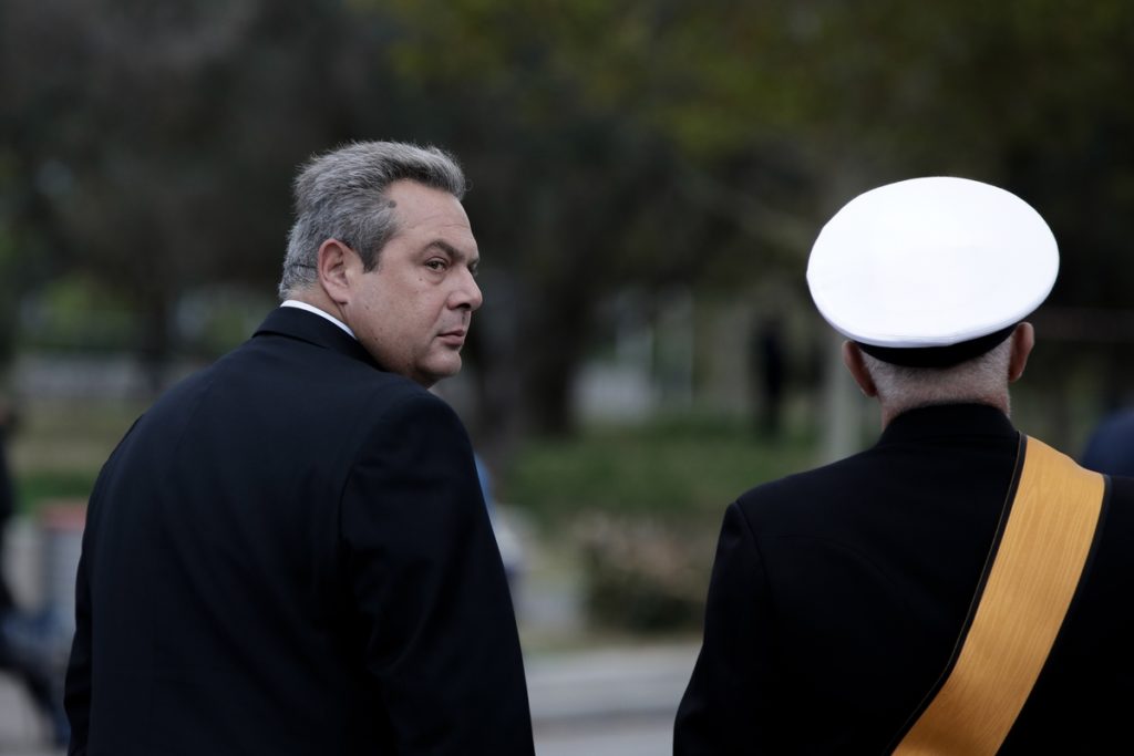Συνάντηση Πάνου Καμμένου με τον αμερικανό πρέσβη
