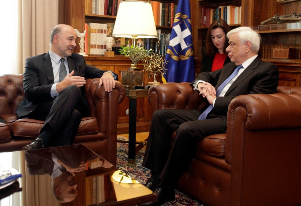 Παυλόπουλος προς Μοσκοβισί: Η ελάφρυνση του χρέους είναι υποχρέωση των εταίρων μας