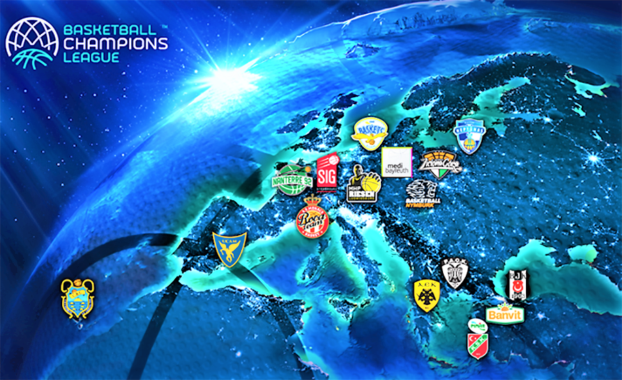 Basketball Champions League : Με Καρσίγιακα ο ΠΑΟΚ, με Νίμπουρκ η ΑΕΚ