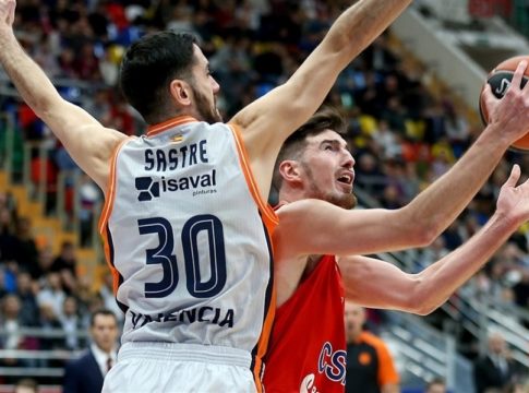 LIVE : Βαλένθια – ΤΣΣΚΑ Μόσχας