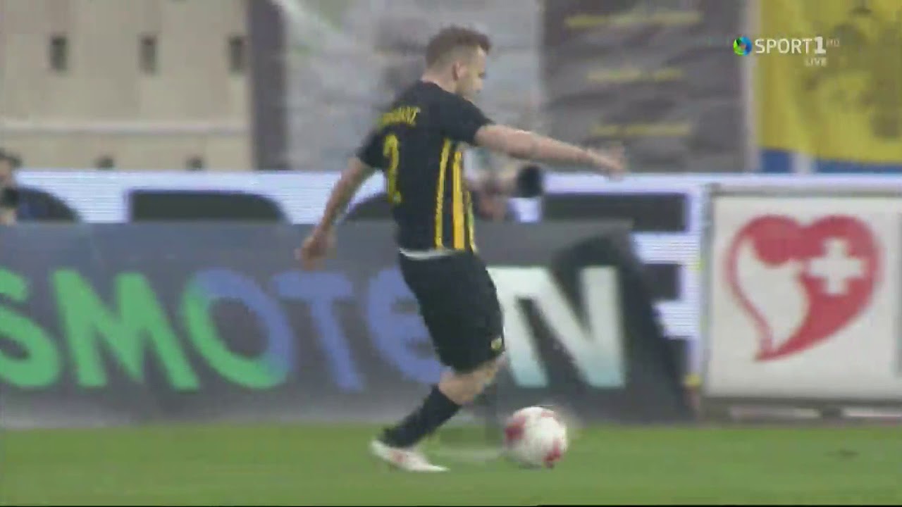 ΑΕΚ – Ολυμπιακός : Το 1-0 του Χριστοδουλόπουλου! (vid)