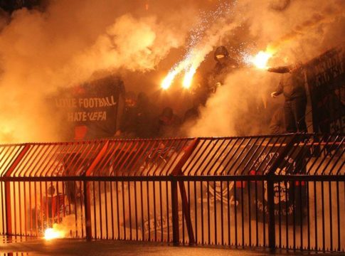 Επεισόδια και είκοσι τραυματίες στο Βελιγράδι