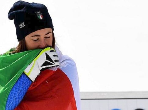 «Χρυσή» η Σοφία Γκότζια στην κατάβαση