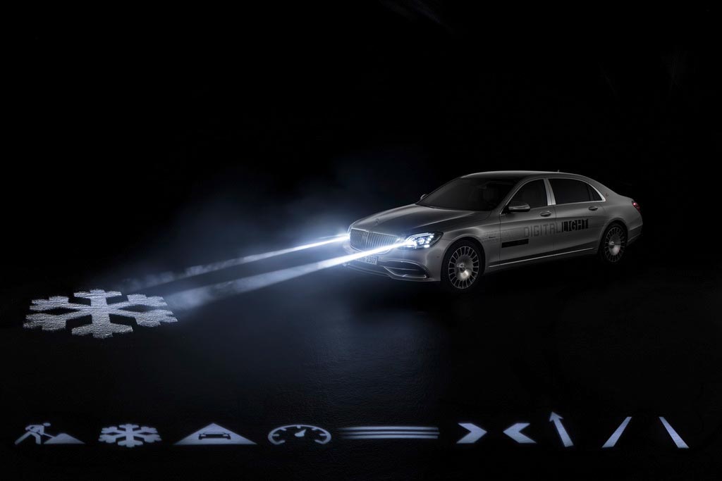 Mercedes-Maybach S-Class με Digital Light