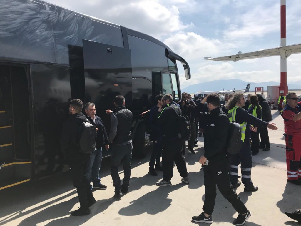 ΑΕΚ : Έφτασε Αθήνα και πήγε κατευθείαν Σπάτα για προπόνηση