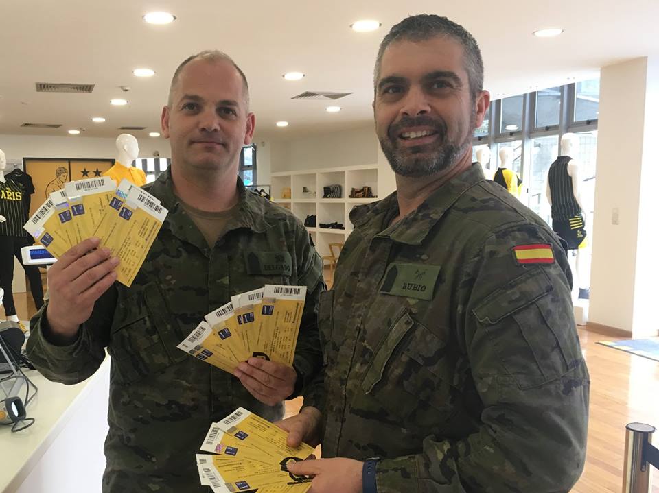 Άρης – ΠΑΟΚ : Ισπανοί στρατιωτικοί αγόρασαν εισιτήρια για το ντέρμπι!