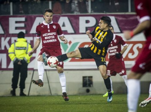 LIVE : Λάρισα – ΑΕΚ 2-1 (Τελικό)