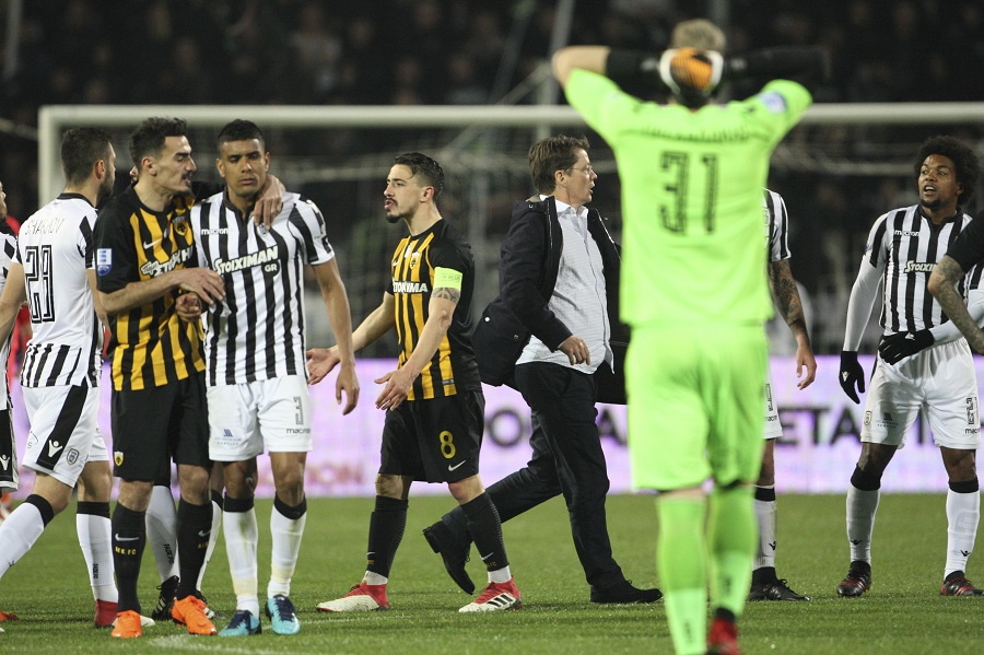 ΠΑΟΚ – ΑΕΚ : Η ανάρτηση του δικεφάλου για την οριστική διακοπή του αγώνα (pic)