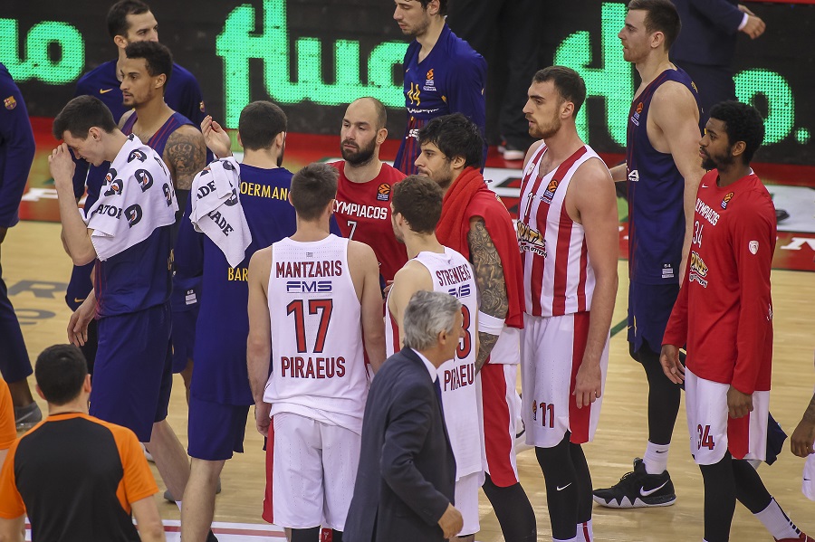 Η παρακάμερα στο Ολυμπιακός – Μπαρτσελόνα (vid)