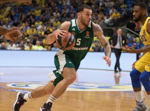 Μακάμπι – Παναθηναϊκός : Το «τρελό» καλάθι και φάουλ από τον Τζέιμς! (vid)