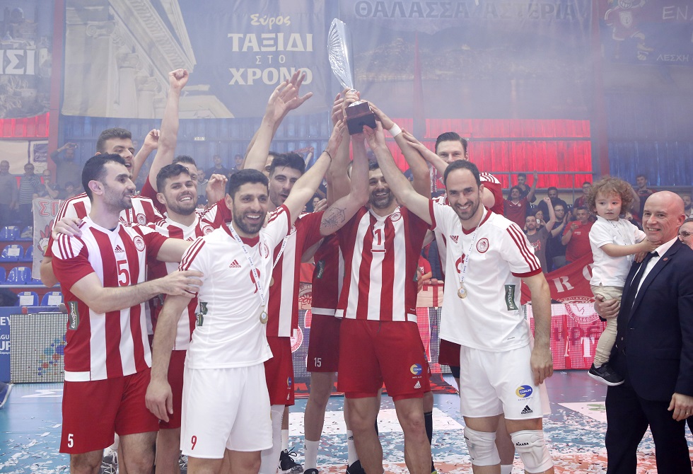 Συγχαρητήρια από την ΠΑΕ Ολυμπιακός στην ομάδα βόλεϊ