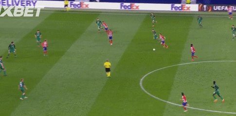 Η γκολάρα του Σαούλ για το 1-0 της Ατλέτικο (vid)