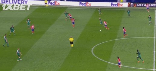 Η γκολάρα του Σαούλ για το 1-0 της Ατλέτικο (vid)