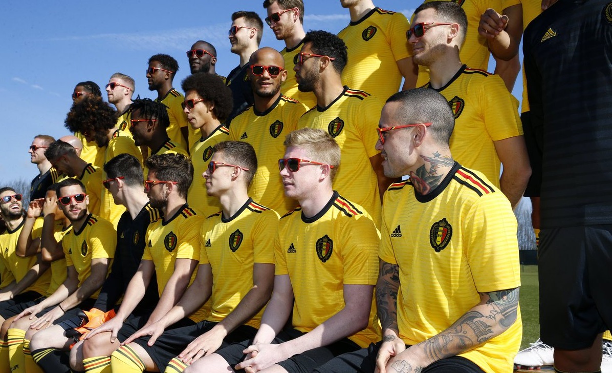 Εθνική Βελγίου : Η φωτογράφιση των παικτών με την εκτός έδρας εμφάνιση