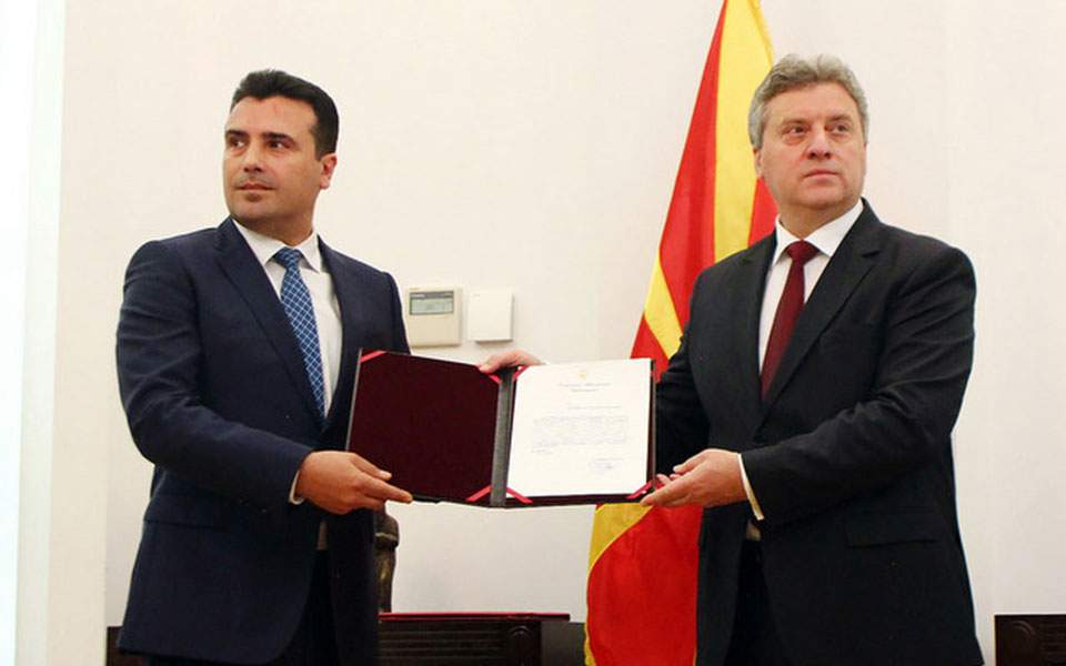 ΠΓΔΜ: Ο Ζάεφ καταγγέλλει τον Ιβάνοφ για πραξικόπημα