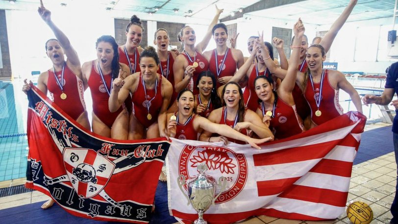 Τα συγχαρητήρια της ΚΑΕ Ολυμπιακός στη γυναικεία ομάδα πόλο!