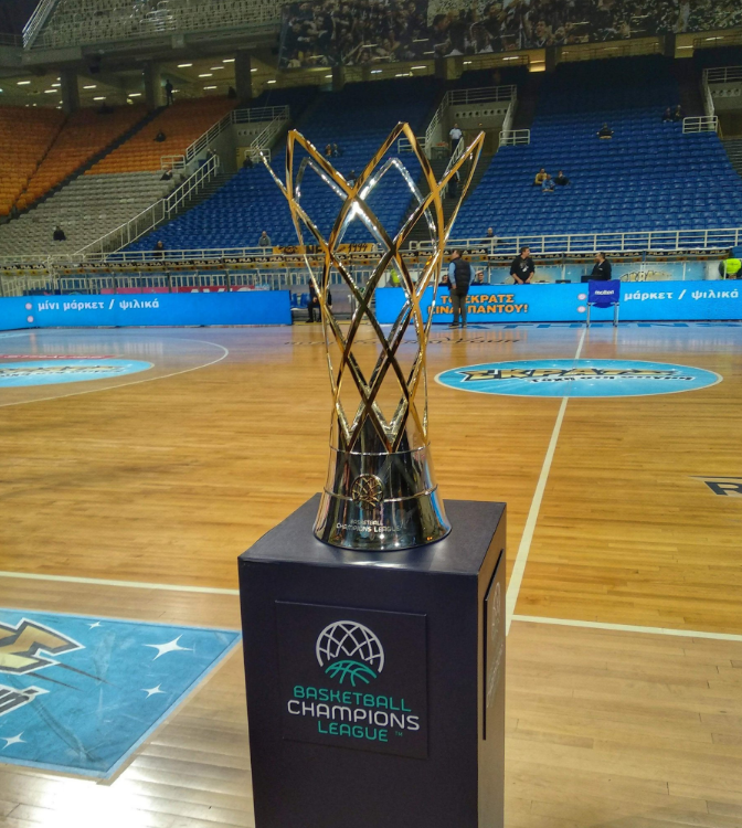 Η κούπα του Basketball Champions League στο ΟΑΚΑ (pics)