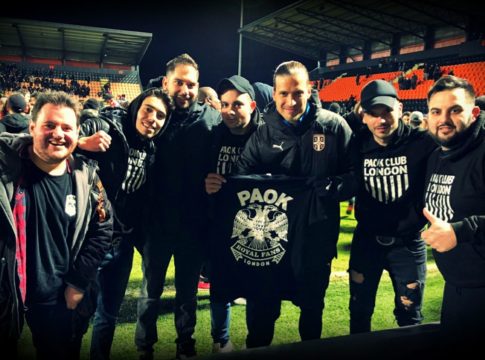 ΠΑΟΚτσήδες στο Λονδίνο για τον Πρίγιοβιτς!