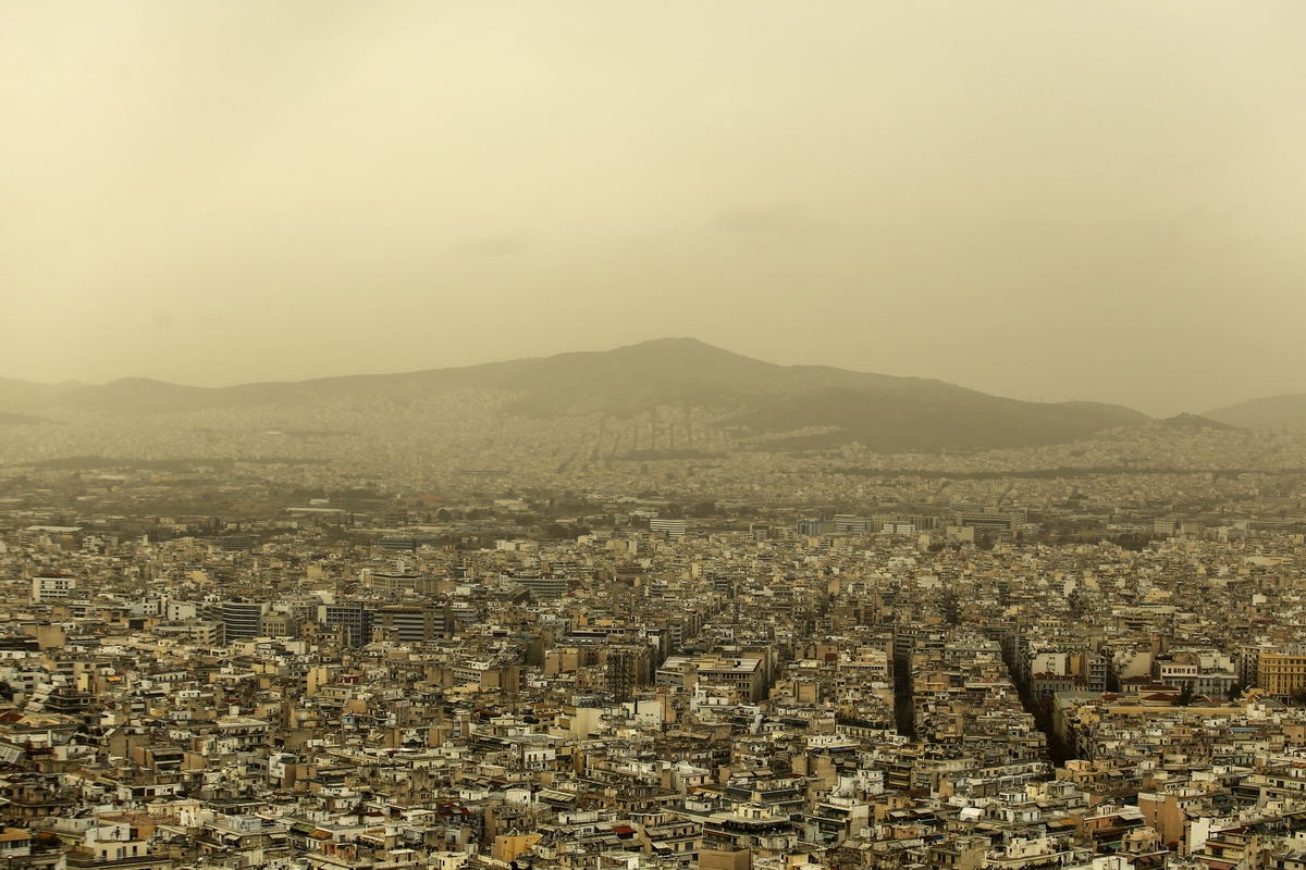 Έως τις 29 Μαρτίου η αφρικανική σκόνη στην Ελλάδα