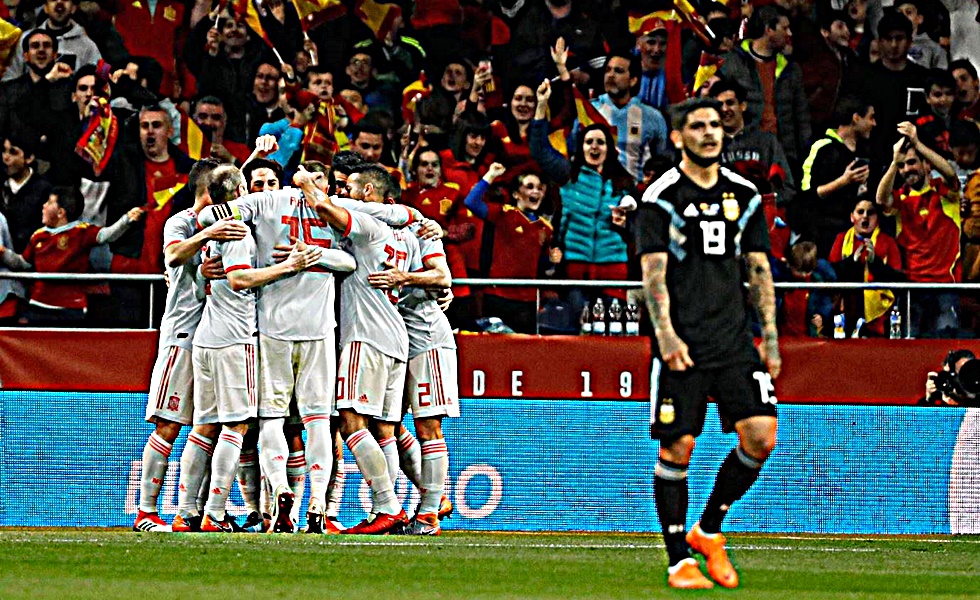Ισπανία – Αργεντινή 6-1