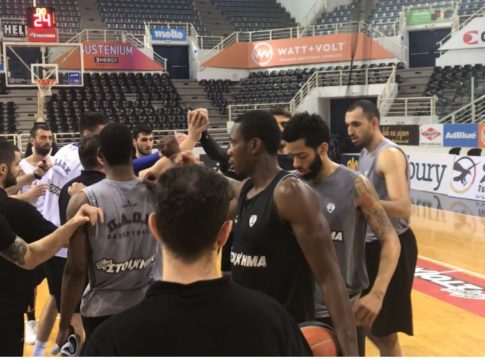 ΠΑΟΚ : Επιστροφή στα παρκέ μετά από μία εβδομάδα