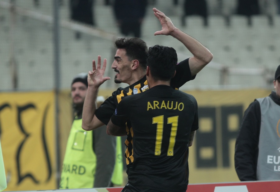 Αραούχο και… CL7 στην προπόνηση της ΑΕΚ (pic)