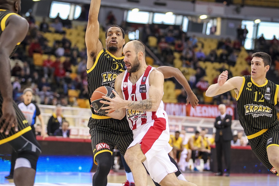 LIVE : Ολυμπιακός – ΑΕΚ 100-86 (ΤΕΛΙΚΟ)