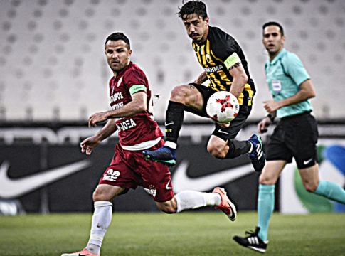 LIVE : ΑΕΚ – Λάρισα 1-0 (τελικό)