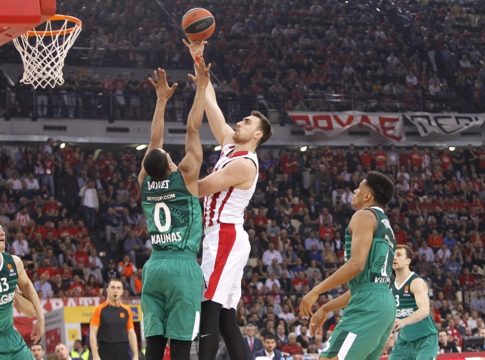 LIVE : Ολυμπιακός – Ζαλγκίρις 78-87 (Τελικό)