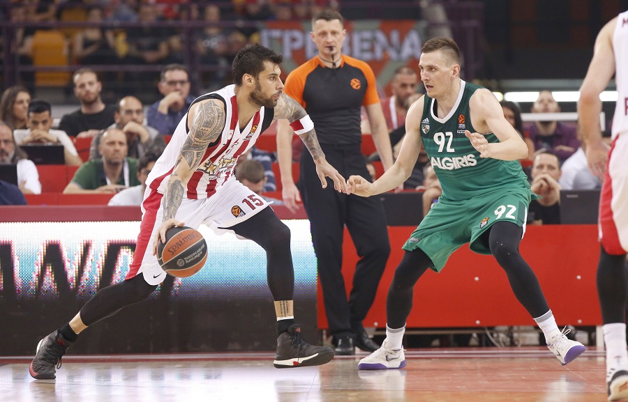 Ολυμπιακός – Ζαλγκίρις : Οι διαιτητές του Game 2