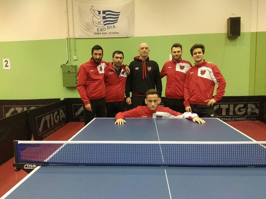 Οι νικήτριες ομάδες στα τοπικά πρωταθλήματα επιτραπέζιας αντισφαίρισης