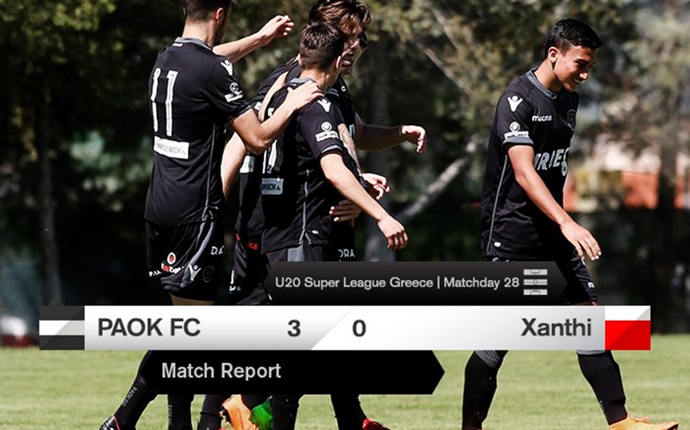 Φουλ για τον τίτλο η Κ20 του ΠΑΟΚ!