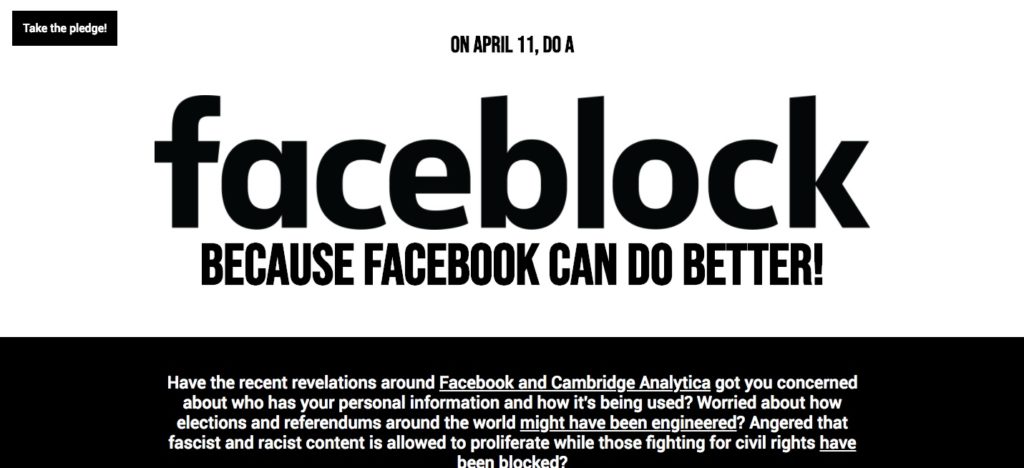Τετάρτη 11 Απριλίου: Faceblock, 24ωρο μποϊκοτάζ στο Facebook