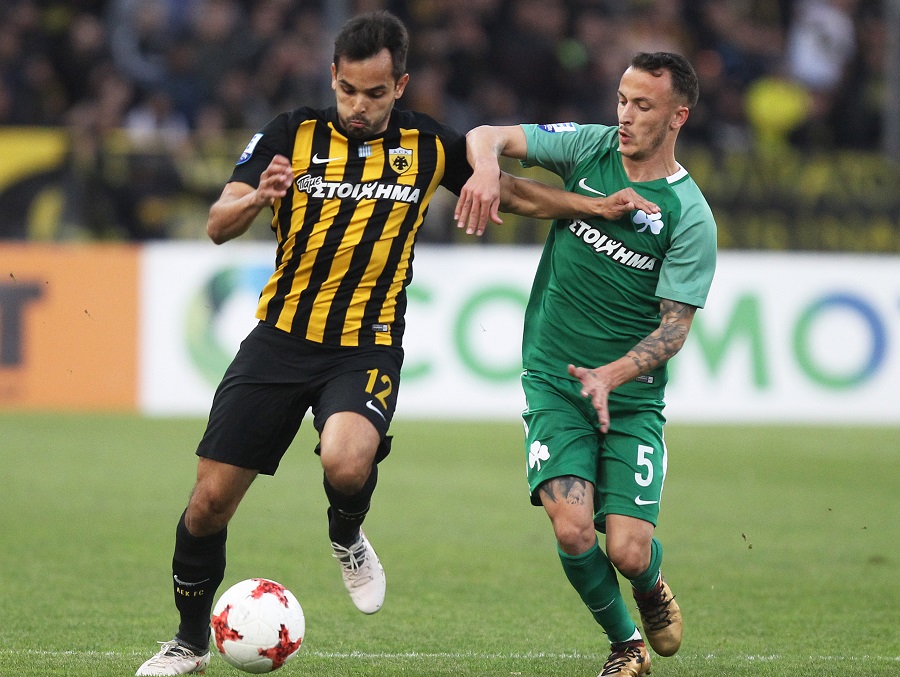 ΑΕΚ – Παναθηναϊκός : Το 2-0 από τον Γκάλο (vid)