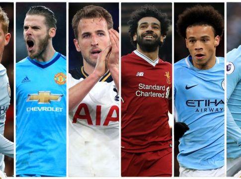 Premier League : Οι υποψήφιοι για το βραβείο του κορυφαίου της Premier League