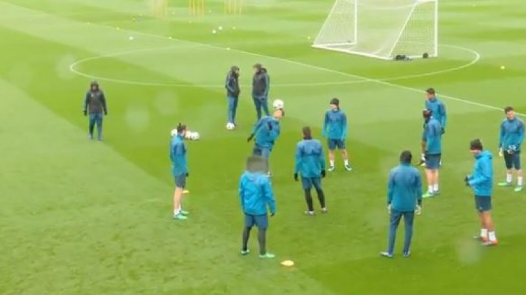 Ο Κριστιάνο έκανε τα… κολπάκια του στην προπόνηση της Ρεάλ! (vid)