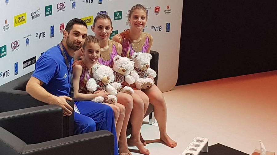 Επιτυχημένη η ελληνική τριάδα στο παγκόσμιο πρωτάθλημα ακροβατικής ηλικιών