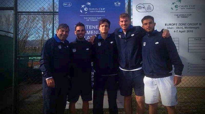 Δεύτερη νίκη για την Εθνική ανδρών στο Davis Cup