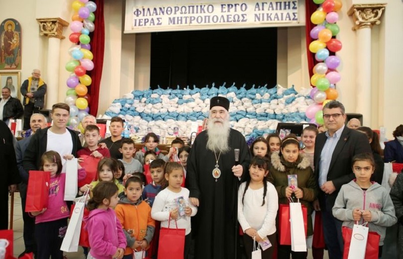 Ο Ολυμπιακός ξανά στο πλευρό της Ιεράς Μητρόπολης Νίκαιας (pics)