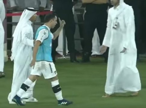 Διαμαρτυρήθηκε στον διαιτητή και αποβλήθηκε ο «μαινόμενος» Τσάβι! (vid)