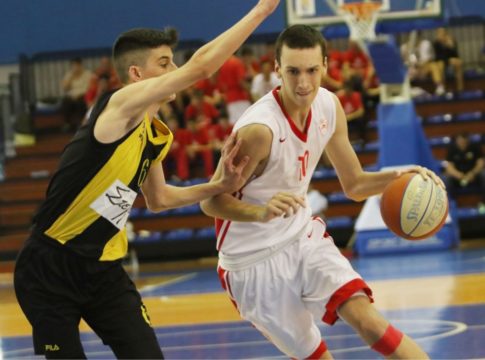 Έφηβοι : Ολυμπιακός – ΑΕΚ 72-50