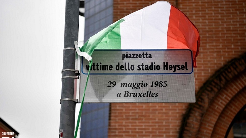 Πλατεία για τα θύματα του «Χέιζελ» στο Τορίνο (pics)