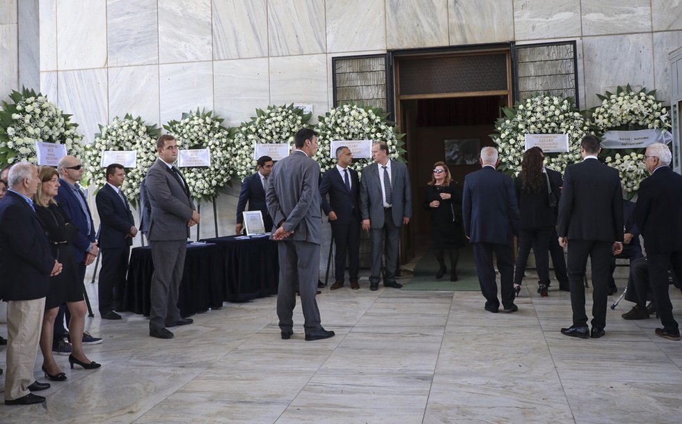 Σύσσωμη η πράσινη οικογένεια στην κηδεία του Κώστα Γιαννακόπουλου (pics)